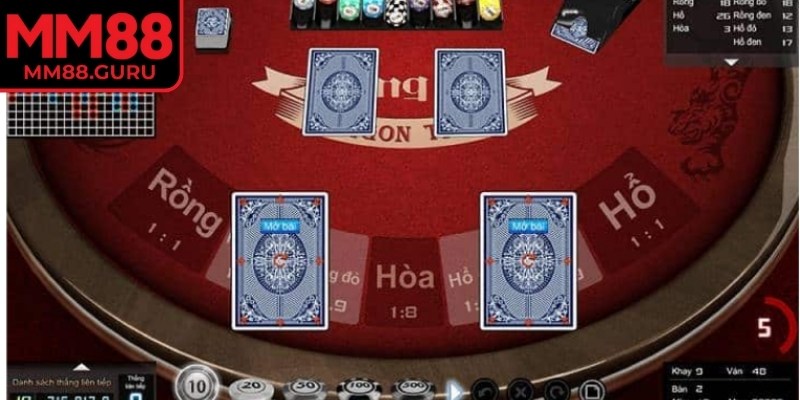 Game rồng hổ sở hữu quy tắc chơi đơn giản