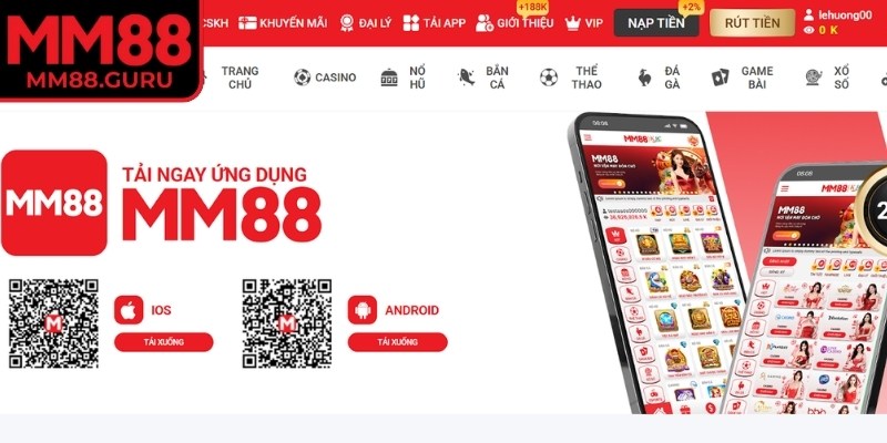 Truy cập link tải chính thức từ MM88 được cung cấp trên trang web