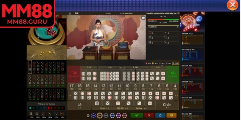 Tài Xỉu MM88 – Trò Chơi Xúc Xắc Mang Tính Chiến Lược Cao 3 Biểu đồ thống kê kết quả tài xỉu giúp phân tích chiến thuật