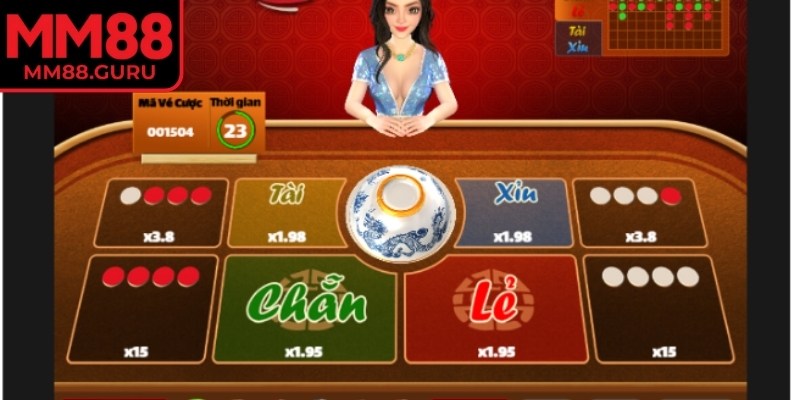 Giao diện xóc đĩa MM88 trực tuyến chuyên nghiệp